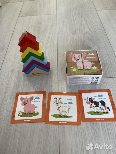 Развивающие игрушки 1+