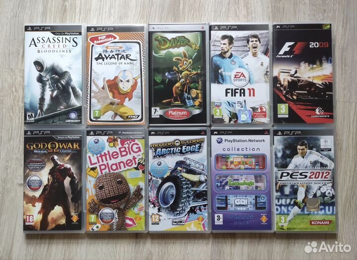 Игры на psp