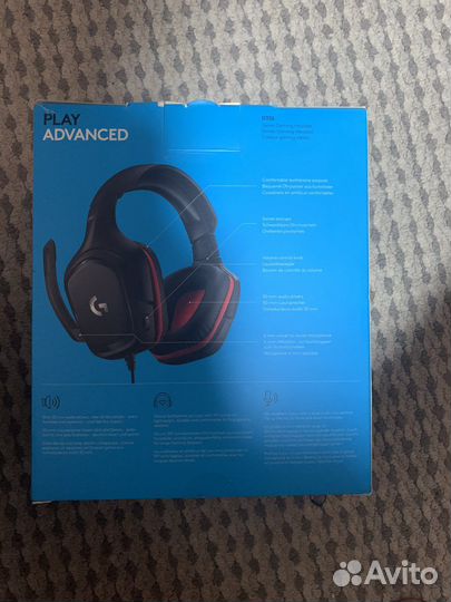 Игровые наушник logitech g332