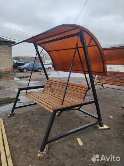 Качели садовые хит (проф труба 50*50)