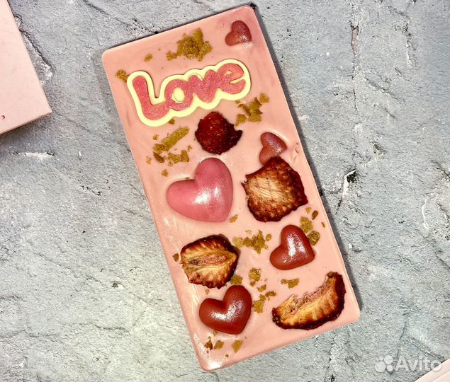 Шоколад ручной работы в подарок на 14 февраля