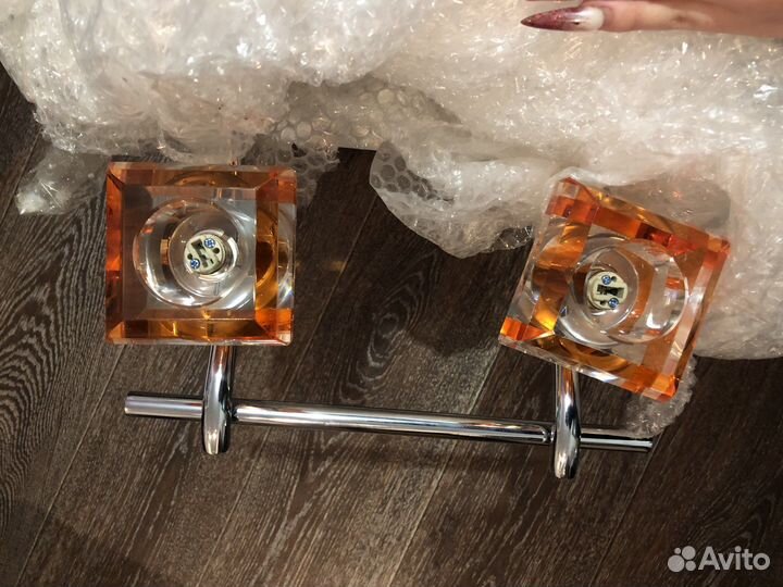 Люстра подвесная 6 светильников LED