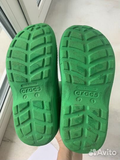 Детские резиновые сапоги crocs j1