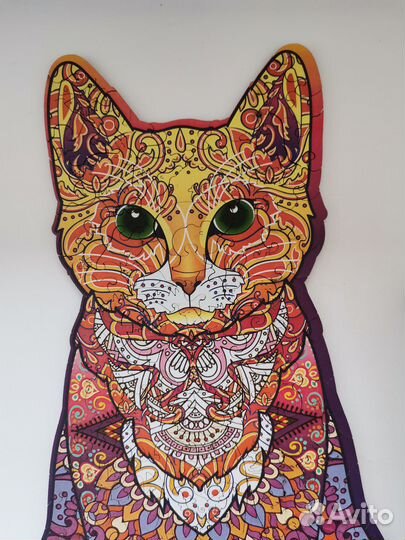 Деревянные пазлы Woozzle кошка M