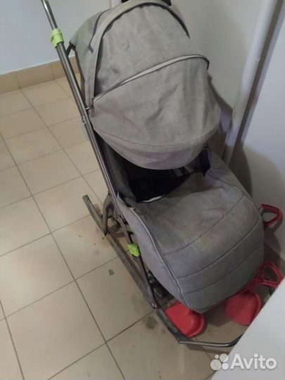 Коляска санки