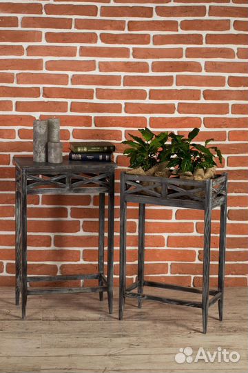 Кашпо вазон деревянный горшок