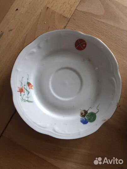 Тарелки Porcelana фарфор детские