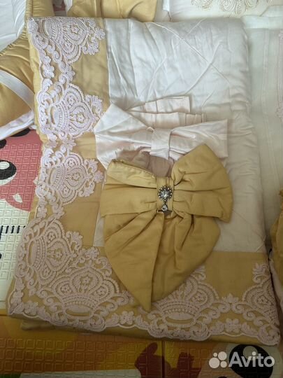 Бортики в детскую кроватку