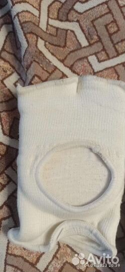 Защита паха и перчатки каратэ