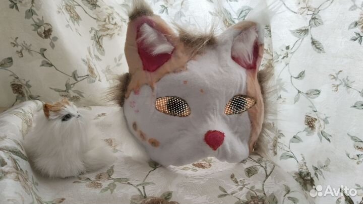 Маска кошечки для квадробики