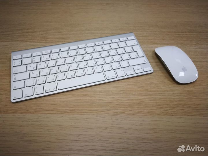 Комплект Apple Magic Mouse 1 и Magic Keyboard 1