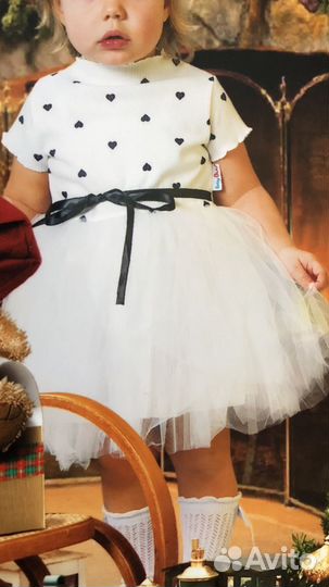 Платье для девочки 86
