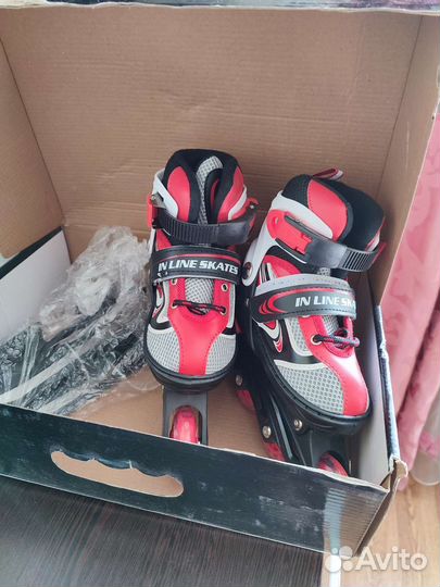 Продам ролики-коньки раздвижные 31-34