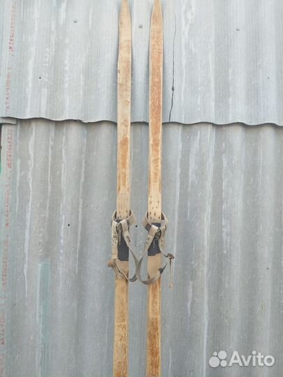 Деревянные лыжи СССР