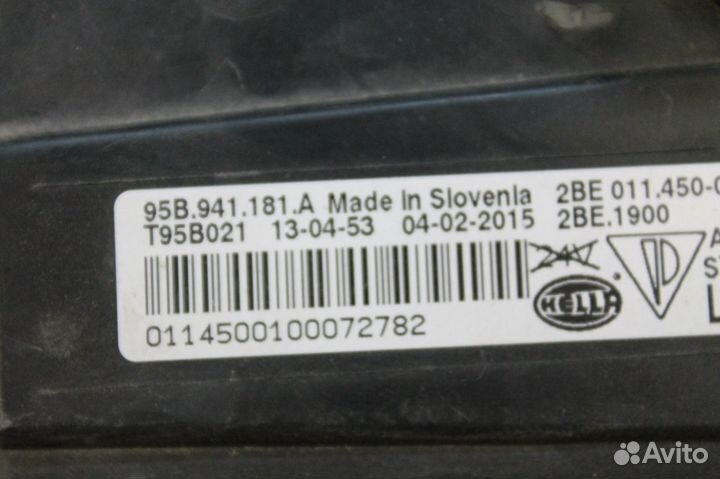 Указатель поворота левый Porsche Macan 95B941181A