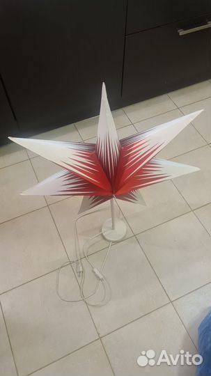 Лампа звезда IKEA
