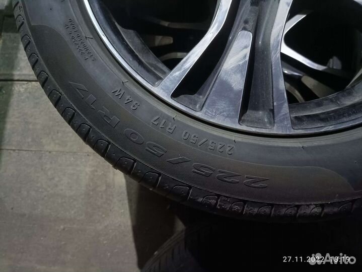 Летние шины 225 50 17 на дисках