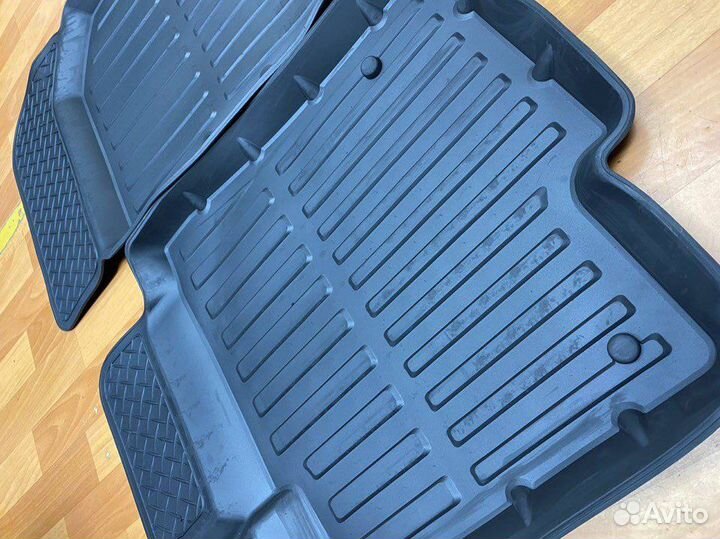 Ковры в салон Corolla X резина