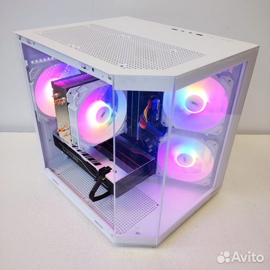 Игровой пк Ryzen 5600 + RX 580 8gb + 16gb RAM + M2