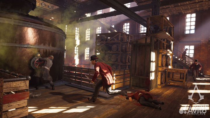 Диск Assassins creed Синдикат PS4