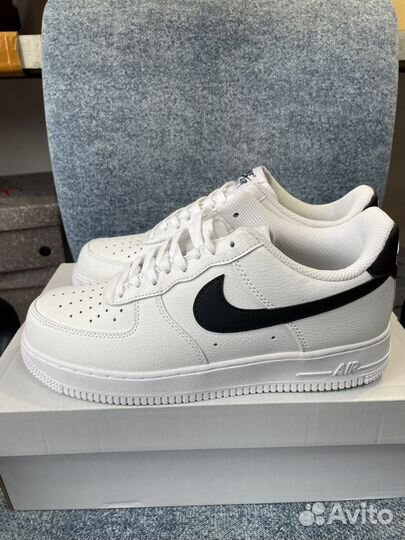 Кроссовки Nike air force 1 black white