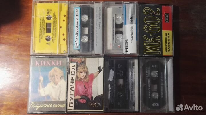 Аудиокассеты с записью