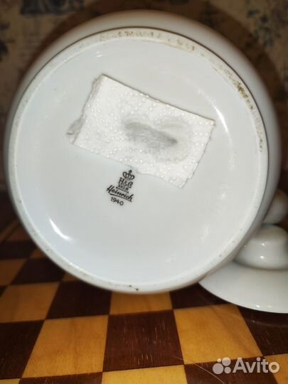Чайник немецкий германия фарфор 1940 год