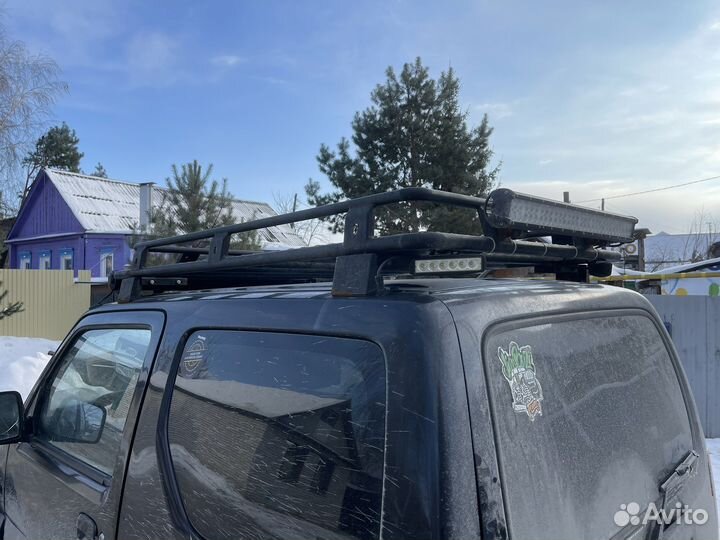 Экспедиционный багажник на крышу и лебедка