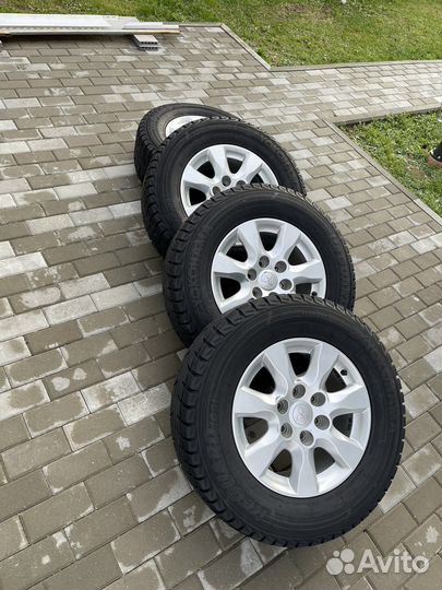 Комплект колес r17 Pajero, L200