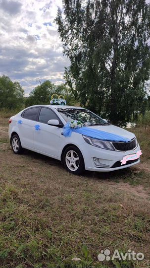 Свадебные украшения на машину №17