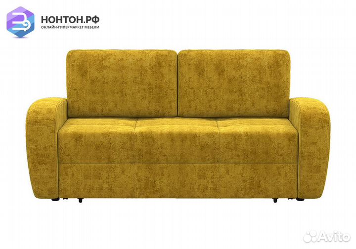 Диван раскладной 3-х секционный Мали желтый