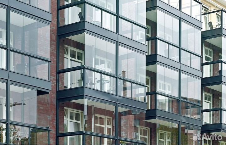 Панорамное остекление любой сложности