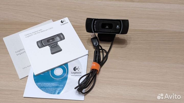 Веб-камера Logitech HD Pro Webcam C910