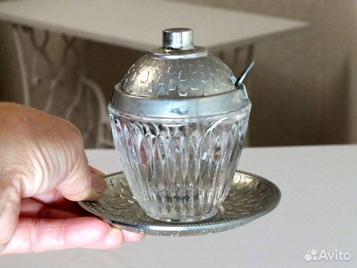 Винтажная горчичница