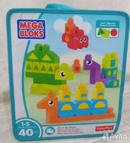 Конструктор mega blocks фигуры DXH34 Fisher Price