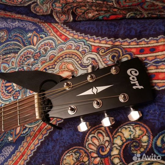 Cort AD810-BKS акустическая гитара дредноут