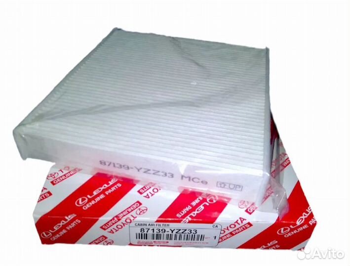 Салонный фильтр toyota 87139YZZ33