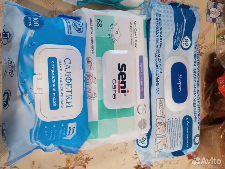 Влажные салфетки для лежачих больных