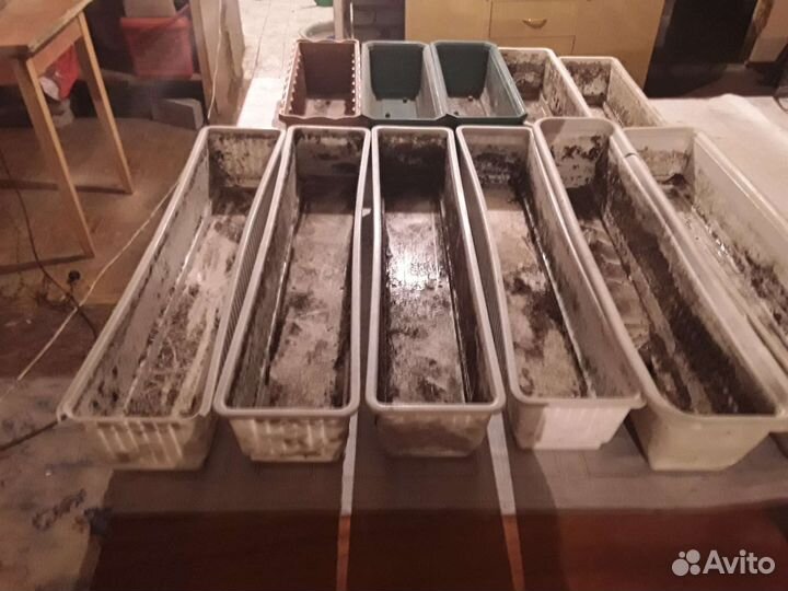 Ванночки для цветов