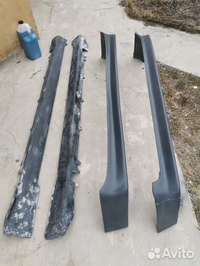 Спойлер лезвие на мерседес w210