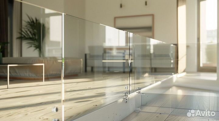 Ограждения для лестниц из стекла с гарантией