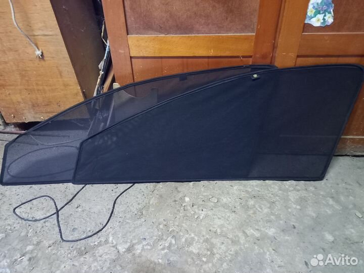 Каркасные шторки на kia rio 3