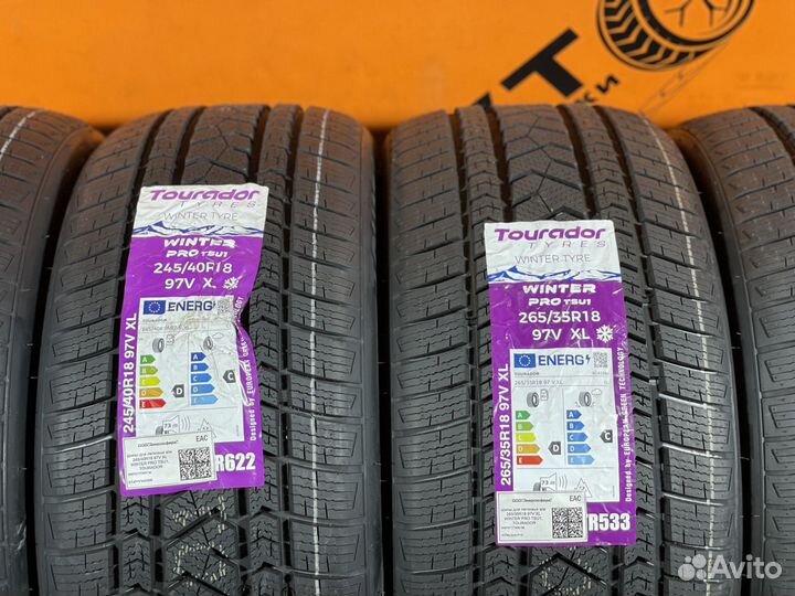 Tourador Winter Pro TSU1 245/40 R18 и 265/35 R18 97V