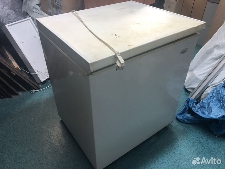 Морозильный ларь бу Бирюса