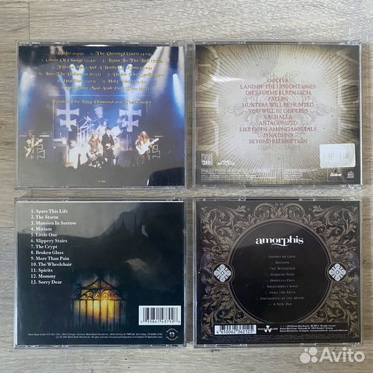 CD диски (Death, Heavy Metal)