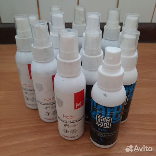 Спреи для ног и рук от потоотделения
