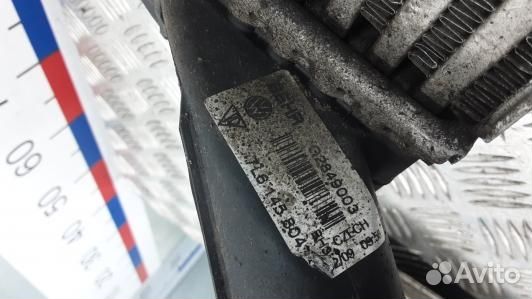 Радиатор интеркуллера audi Q7 (2AD01KC01)