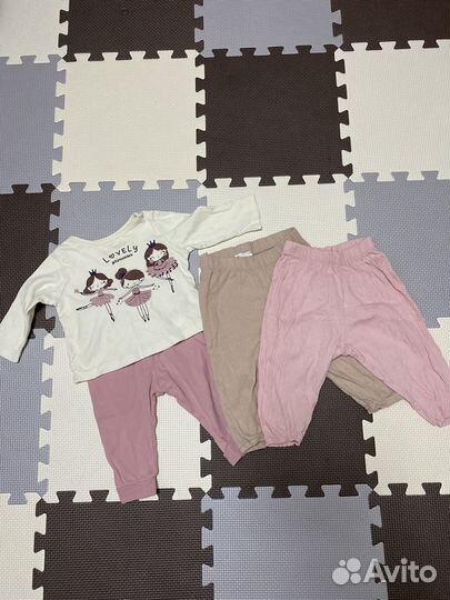 Детские вещи пакетом 68 74