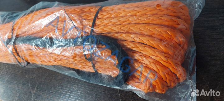 Трос кевларовый 10мм на 18м оранжевый