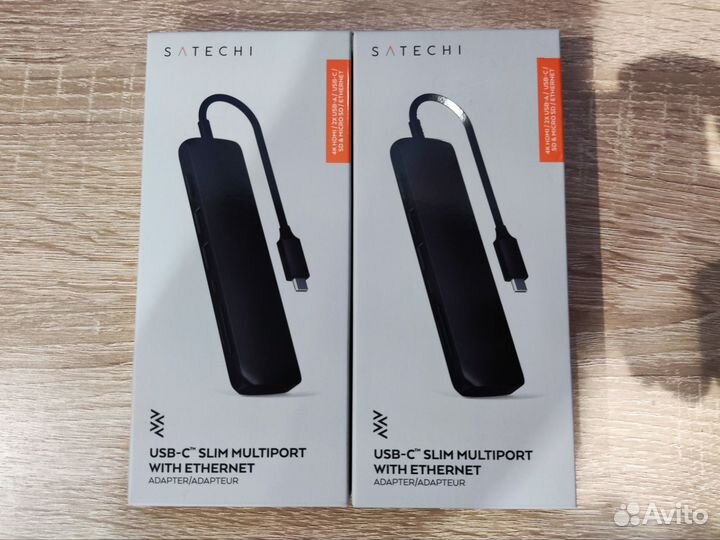 Адаптер Satechi USB-C Slim